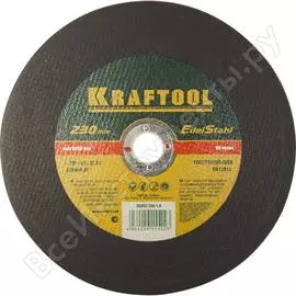 Абразивный отрезной круг по нержавеющей стали для УШМ KRAFTOOL