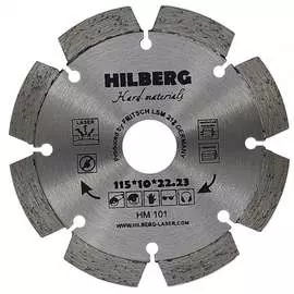 Отрезной алмазный диск Hilberg Hard Materials Лазер HM101