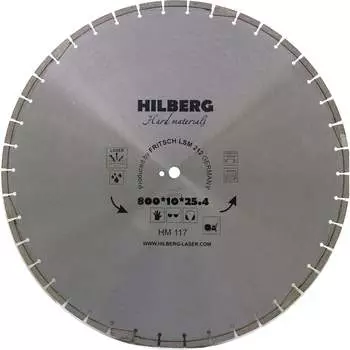Отрезной алмазный диск Hilberg Hilberg Hard Materials HM117