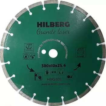 Отрезной алмазный диск Hilberg Hilberg Гранит Лазер HMG300