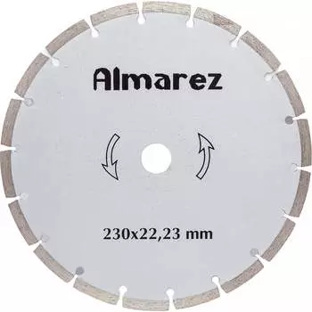 Отрезной алмазный диск по бетону Almarez 300230