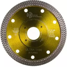 Отрезной алмазный диск TRIO-DIAMOND Ultra Thin X-Turbo UTX510