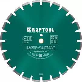 Отрезной диск алмазный по асфальту KRAFTOOL LASER-ASPHALT 36687-400