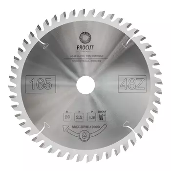 Отрезной диск для ламината и МДФ PROCUT 755.1652048