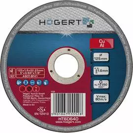 Отрезной диск по цветному металлу HOEGERT TECHNIK HT6D640