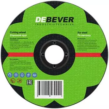 Отрезной диск по металлу Debever Machining Solutions NWC12512229S
