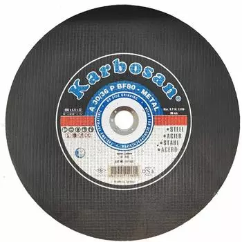 Отрезной диск по металлу Karbosan KAR-911960