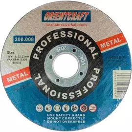 Отрезной диск по металлу Orientcraft OC1151622210