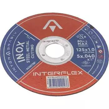 Отрезной круг Interflex INOX A060TBF 4079121010