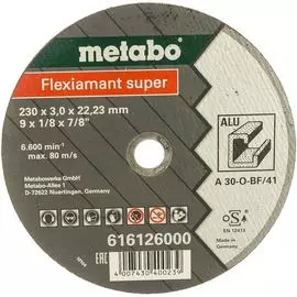 Отрезной круг Metabo