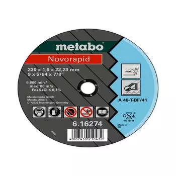 Отрезной круг Metabo