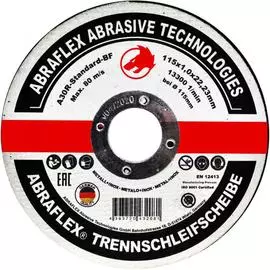 Отрезной круг по металлу и нержавейке Abraflex А115102223