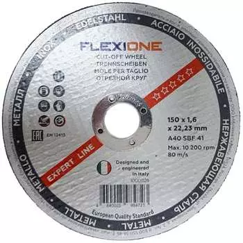 Отрезной круг по металлу и нержавейке Flexione 10001128