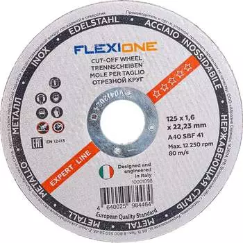 Отрезной круг по металлу и нержавейке Flexione 10001098