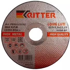 Отрезной круг RITTER A60R-BF-T41 LongLife HQ PS50115102