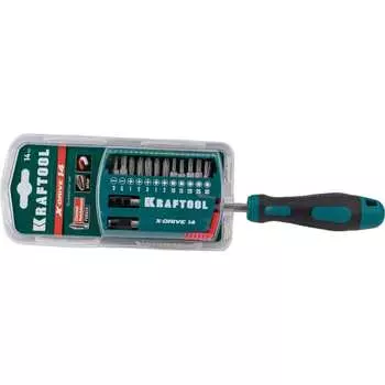 Отвертка-битодержатель KRAFTOOL x-Drive-14 25814