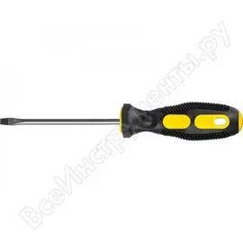 Отвертка, двухкомпонентная рукоятка, магнитный наконечник, sl6,0x150 мм stayer 2509-06-15_z02