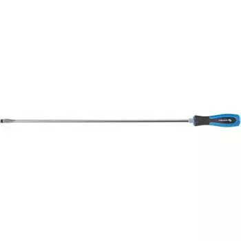 Отвертка HOEGERT TECHNIK с прямым шлицем, SL 8x450 мм, сталь S2 HT1S081