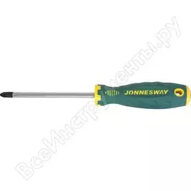 Отвертка jonnesway d71z4200 anti-slip grip pozidriv pz4 10x200x329 мм 49228