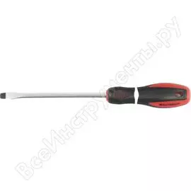 Отвертка matrix era sl 8.0x150 мм crv 3-х компонентная рукоятка 12086