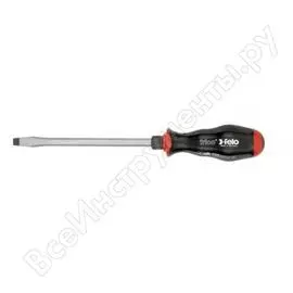 Отвертка плоская шлицевая ударная 10,0х1,6х175 felo 55010040