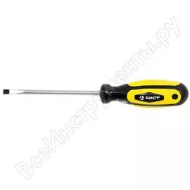 Отвертка с прямым шлицем sl3.5 125 мм кабинетная aist 810412535 00-00003445