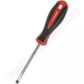 Отвертка sl6.5x100мм зубр мастер 25061-6.5-100_z02