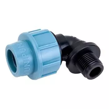 Отвод UNIPUMP с наружной резьбой 90°; 20х1/2" 66258