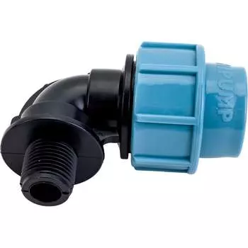Отвод UNIPUMP с наружной резьбой 90°; 25х1/2" 93689