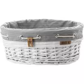 Овальная плетеная корзина Todi