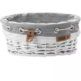 Овальная плетеная корзина Todi