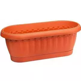 Овальное кашпо Эльфпласт Флавия 038941