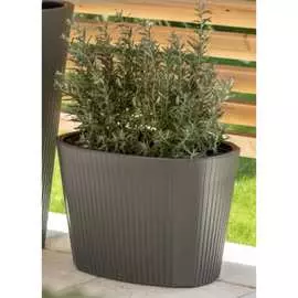 Овальное кашпо LAMELA Sp.z o.