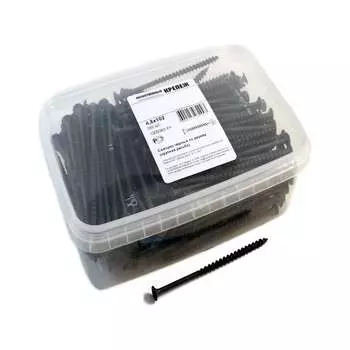 Оксидированный саморез качественный крепеж 4,8х102 1000383 КЧ