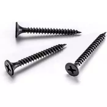 Оксидированный саморез по гипсокартону, металлу Bohrer 4,2х70 1кг SWGM-4,2х70-1