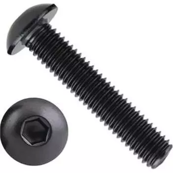 Оксидированный винт ЦКИ М3x6, 200 шт. 18586