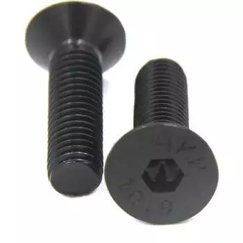 Оксидированный винт ЦКИ М3х12 DIN7991 1000 шт. 63090