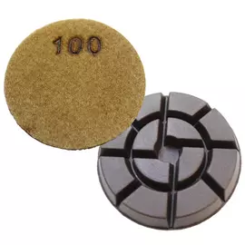 Пад алмазный полировальный professional wp (102х8.5 мм; зернистость 100) hodman 00-00003386