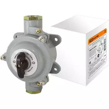 Пакетный выключатель TDM ELECTRIC ПВ2-16 2П 16А 220В, силуминовый корпус, IP56 SQ0723-0065