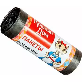 Пакеты для мусора Кошкин Дом 30-10-060