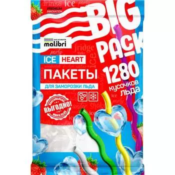 Пакеты для заморозки льда Malibri