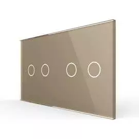 Панель для двух сенсорных выключателей LIVOLO BB-C7-C2/C2-13