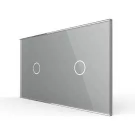 Панель для двух сенсорных выключателей LIVOLO BB-C7-C1/C1-15