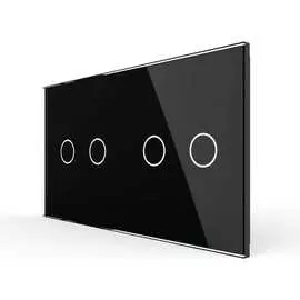 Панель для двух сенсорных выключателей LIVOLO BB-C7-C2/C2-12