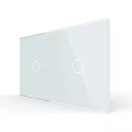 Панель для двух сенсорных выключателей LIVOLO BB-C7-C1/C1-11