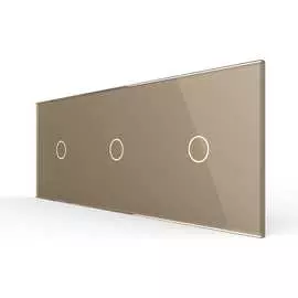 Панель для трех сенсорных выключателей LIVOLO BB-C7-C1/C1/C1-13