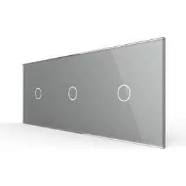 Панель для трех сенсорных выключателей LIVOLO BB-C7-C1/C1/C1-15