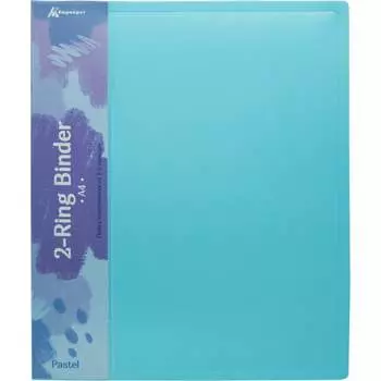 Папка Бюрократ Pastel PAST0812/2RBLUE 1604401