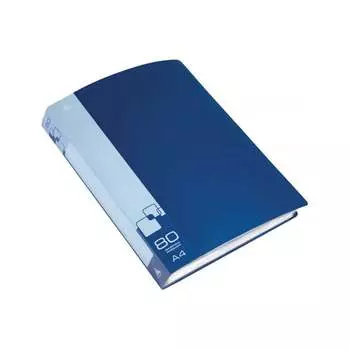 Папка Бюрократ BPV80BLUE 816956