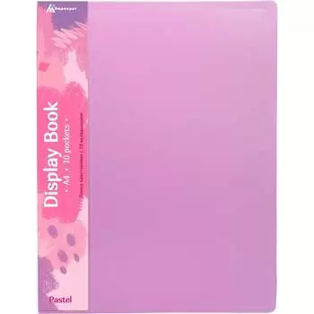 Папка Бюрократ Pastel 1604706